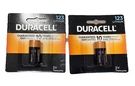 2-DURACELL Procell Batteries, 123 Lithium 3V. Fixed Price $12.95.