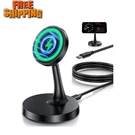 Magnetic Wireless Charger Iphone Stand 15W Fast Mag-safe For 17/1. Fixed Price $19.59.