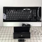 Logitech Dinovo Edge Wireless Bluetooth Keyboard/charger/cradle/dongle Y-RAY81. Fixed Price $135.00.