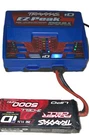Traxxas Ez-peak Dual Charger 2972 & 3S 5000MAH Lipo Battery 2872X Combo Pack. Fixed Price $85.00.