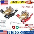 2PCS 4 Way Car Battery Terminal Clamp Connectors Quick Release Disconnect Tool. Fixed Price $6.70.