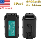 2PCS 7.4V 4.0AH Li-ion Battery For Paslode 902600 B20543A 902654 IM250LI IM300LI. Fixed Price $30.90.