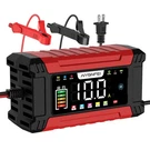 Aiyonfei 12V 10A Battery Charger, 9-STAGE Smart Trickle With Led Red. Fixed Price $33.18.