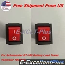 2PCS 4PIN Rocker Switch For Schumacher BT-100 Battery Load Tester Voltmeter 100A. Fixed Price $22.11.