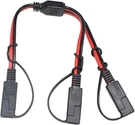 14AWG Sae Dc Power Automotive Connector Cable Y Splitter 2 Black. Fixed Price $12.41.