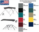 7.6OZ Boat Bimini Top 3 Bow Logic V15 1997. Fixed Price $543.91.