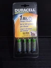 Brand New Duracell 1 Hour Battery Charger Rechargeable Aa Nimh Model CEF80NC. Fixed Price $35.00.