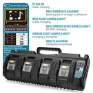 DC18SF Lxt Li Ion 4-PORT Battery Charger Replace For Makita Volt. Fixed Price $48.00.
