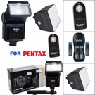 Vivitar Zoom Flash + Charger Diffuser Remote For Pentax Dslr Cameras. Fixed Price $92.91.