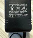 Fp Ac/dc Class 2 Transformer Adapter D41-06-500R 6V 500MA -black. Fixed Price $20.33.
