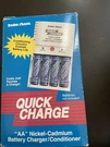 Radio Shack Quick "aa" Nickel-cadmium Battery Charger 23-242. Fixed Price $10.00.