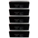 New 5PC 12V 2.2AH Sla Battery EB1222 For UB1222, D5739, PS1220. Fixed Price $97.95.