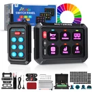 Rgb 6/8GANG Switch Panel App/wireless Remote Control Circuit Relay 12-24V Marine. Fixed Price $147.81.