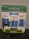 Panasonic Eneloop Rechargeable Battery Kit/set 6 X Aa, 4 W/ & Adapters. Fixed Price $69.99.