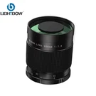 Lightdow Telephoto Mirror Lens 500MM F7.5 T2 Ring Canon Nikon Sony Dslr Camera. Fixed Price $112.79.