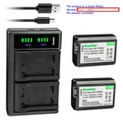 Kastar Battery Lcd Dual Charger For Sony NP-FW50 & ZV-E10 Mirrorless Camera. Fixed Price $9.99.