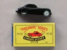 Matchbox No. 32 Jaguar Black Car XK140 1993 Moko Lesney W/box. Fixed Price $14.95.