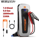 Yesper Portable Car Starter Power Bank 12V Battery Booster Jumper Box 2160A. Fixed Price $68.90.