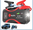 208 Car Battery Jump Starter, Portable Power Pack 2000A Peak 12V. Fixed Price $49.00.