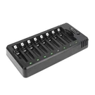 Bevigor 8 Bay Aaa Battery Charger, Independent Slot Black. Fixed Price $20.39.