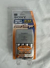 Vintage Sony Battery Charger With Aa Ni-mh Rechargeable Batteries (BCG-34HLD4). Fixed Price $19.95.