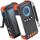 Blavor 20000MAH Solar Power Bank With Hand Crank & Wireless Charging. Fixed Price $61.20.