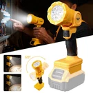 Cisivis Cordless Led Flashlight Work For Dewalt 20V Battery 120 Rotating. Fixed Price $13.99.