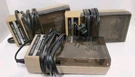 Lot Of (3) Archer Radio Shack 23-122A Nickel Cadmium Battery Chargers Aa. Fixed Price $14.99.