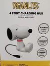Peanuts Snoopy 4 Port Charging Hub 3 Usb-a & 1. Fixed Price $18.95.