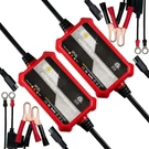 2-PACK Fully Automatic Trickle Charger, 1000MA 12V Smart Car Battery. Fixed Price $52.99.