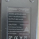 Power Charger SZYB-420-2000 42V 2A Mains Xlr For Ebike/scooter. Fixed Price $18.98.