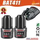 2X 12V 4.8AH Lithium-ion Battery For Bosch BAT411 BAT412 BAT414 Gsr Gdr Gsb Gwi. Fixed Price $39.95.