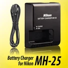 MH-25 MH25 Battery Charger For Nikon EN-EL15 V1 D600 D610 D7100 D810 D7000 D800E. Fixed Price $24.99.