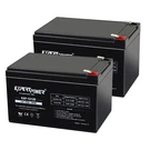 Expertpower Set Of - 12AH Sealed Lead Acid Agm Sla Battery 12VOLT 12AMP. Fixed Price $55.99.