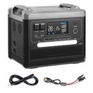 Uimoso Portable Power Station Solar Generator 2400W 2160WH With 10 Outputs. Fixed Price $699.99.