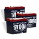 Dakota Lithium 36V 100AH Heated LIFEPO4 Battery + Free Charger Connect Kit. Fixed Price $2087.13.