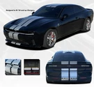 N-charge Rally Stripe Kit Vinyl Decal Fits Dodge Ev 2024-2025. Fixed Price $249.99.
