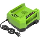 Pro 80V Lithium Ion Single Port Rapid Battery Charger For Greenworks Tools. Fixed Price $155.98.