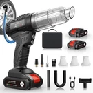 Car Vacuum Portable Cordlesstire Inflator For 2IN1, 40000PA High Power Dust. Fixed Price $106.99.