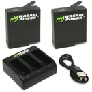 Wasabi Power Battery (2-PACK) And Charger For Gopro HERO7, HERO6, HERO5 Black. Fixed Price $20.99.