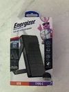 Energizer Black Solar Power Bank - 10,000 Mah (nib) Factory Sealed Unopened. Fixed Price $40.00.