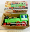 Marx HK-3970 Clang-clang Green Locomotive Battery Operated Original Box (c). Fixed Price $25.00.