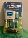 Polaroid Super Fast Battery Charger W/car & 4AAA+4AA Batteries. Fixed Price $11.50.