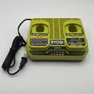 Ryobi 18V One+dual Port 4-AMP Simultaneous Charger PCG005 Great Condition!. Fixed Price $59.99.