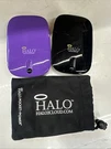 Lot Of 2 Halo Pocket Power 5500 Portable Charger Bank, Black & Purple. Fixed Price $13.50.