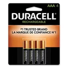 Duracell Rechargeable Staycharged Nimh Batteries, Aaa, 4/PACK. Fixed Price $26.31.