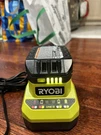 Ryobi One+ 18V 2.0AH Lithium-ion Battery PBP006 & Charger PCG002 Set New. Fixed Price $44.99.