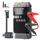 Portable Car Battery Jump Starter With Air Compressor, 6000A Boos.... Fixed Price $70.46.