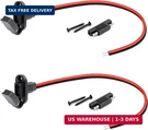 Sae Connector, Tmh 2 Ft 10 Awg Socket Sidewall Port, Cable Flush-mountable. Fixed Price $16.76.