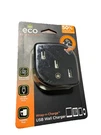 Eco Survivor "wrap-n-charge" Usb Wall Charger (63158). Fixed Price $10.95.
